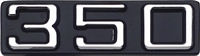 Fender Emblem - "350" - LH or RH (Sold Each) - 70-75 Camaro