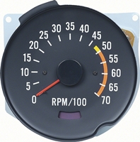 Tachometer - 5000 Red Line - 70-78 Camaro