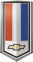 Gas Door Emblem - Crest with Bowtie - 78-79 Camaro