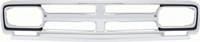 Grille - Chrome - 68-70 GMC Truck