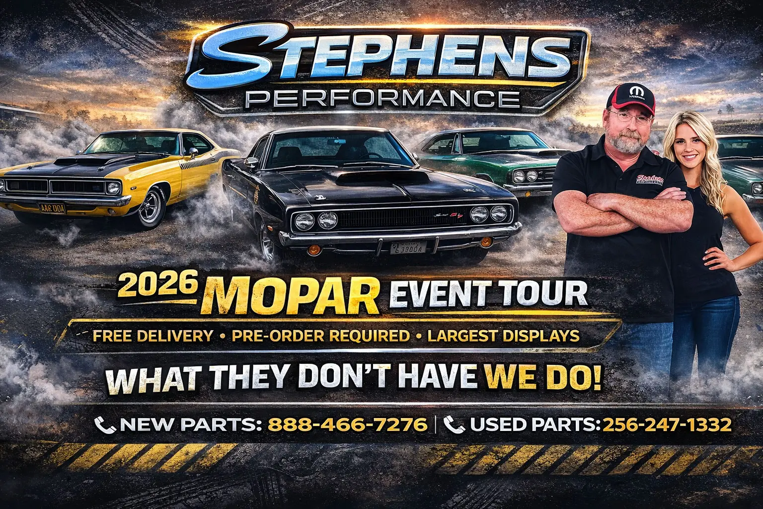 Holley MoParty – Stephens Performance Parts Delivery Program