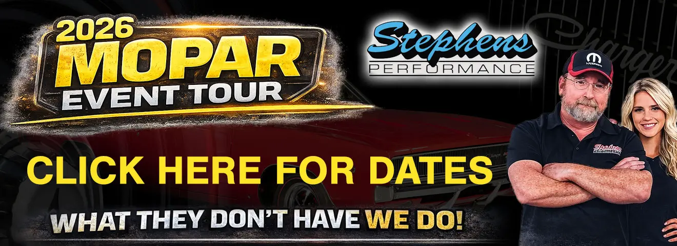 Stephens Performance MOPAR Event Schedule 2026