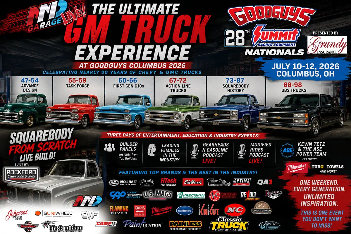 AMD Brings the Ultimate GM Truck Experience to Goodguys Columbus