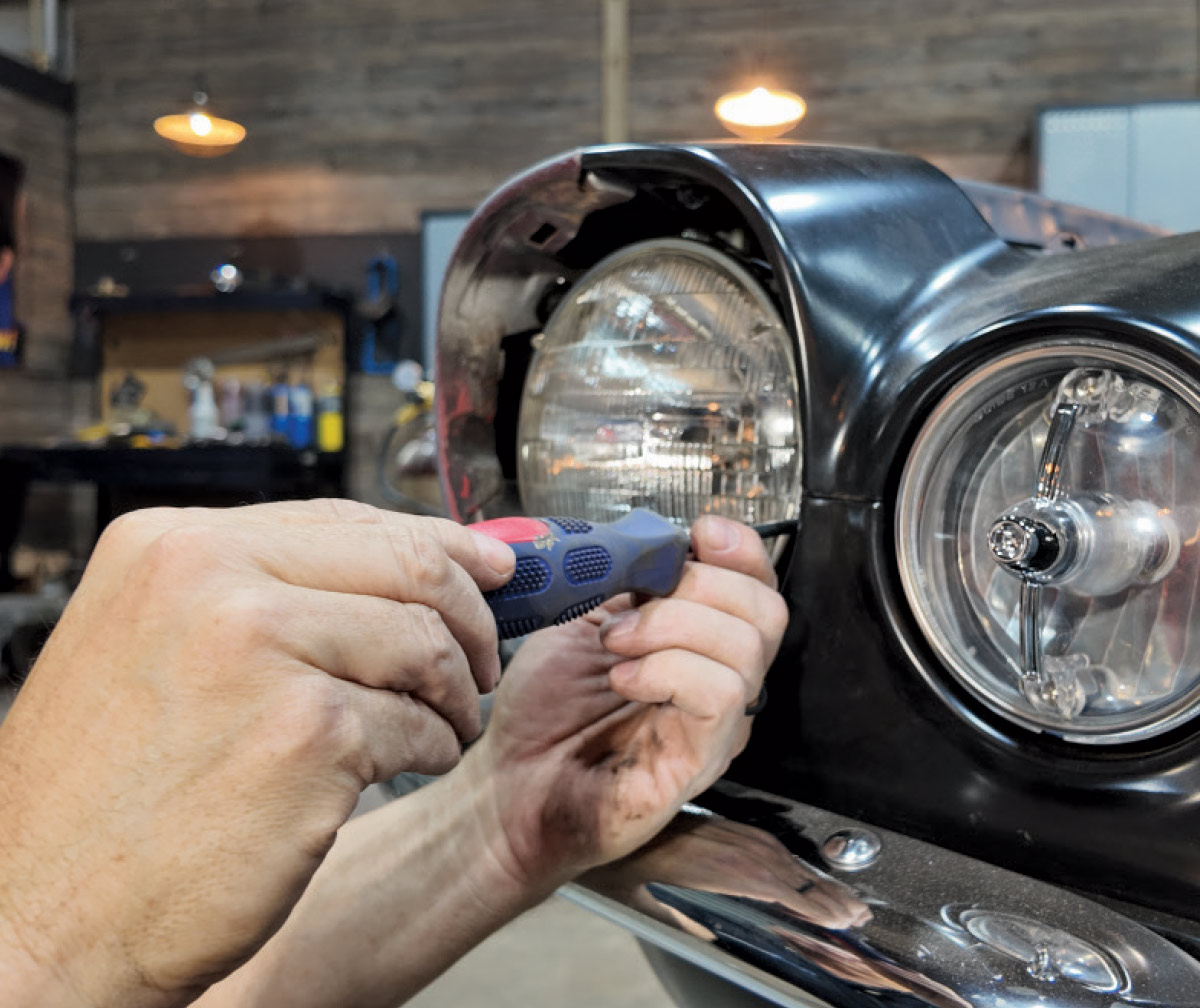 Camaro Rally Sport headlight assembly installation