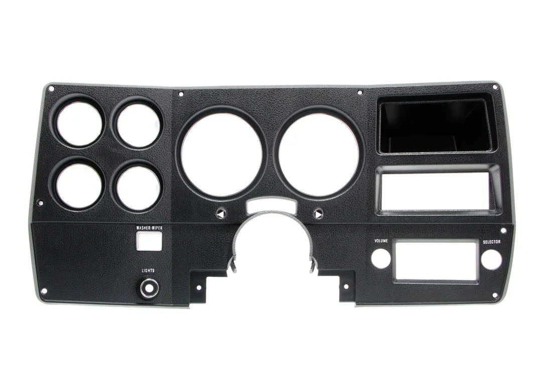 Dash Instrument Bezel - without AC - 73-74 Chevy GMC C/K Truck