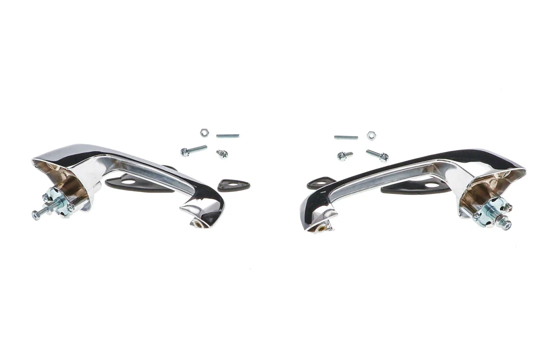 Chrome Door Handle Cover W/ Or W/O Smart Key - DH245 - Trim Illusion - Foto 2