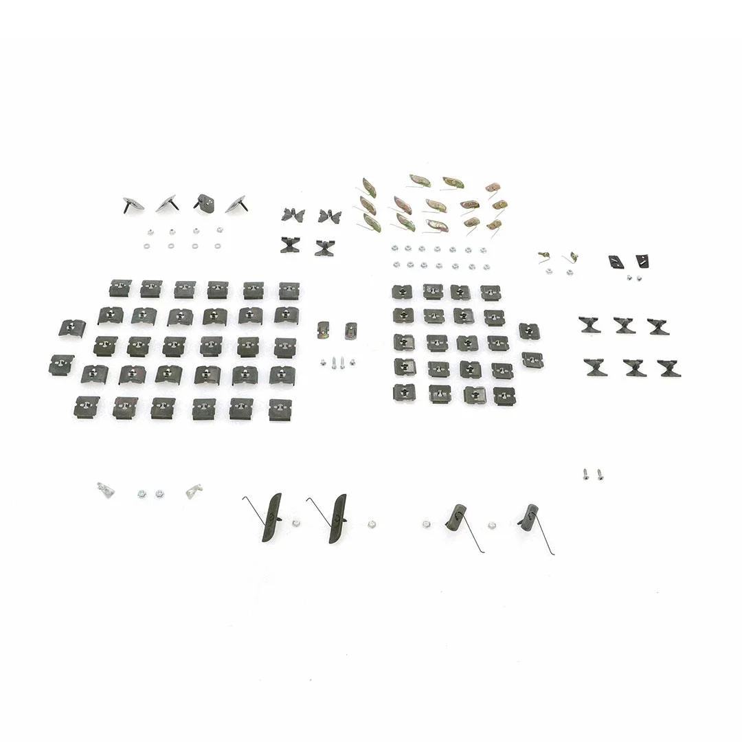 ドロマーコンプ　パーツ Body Molding Clip & Hardware Set – 126pcs – 1963 Ford Galaxie 2