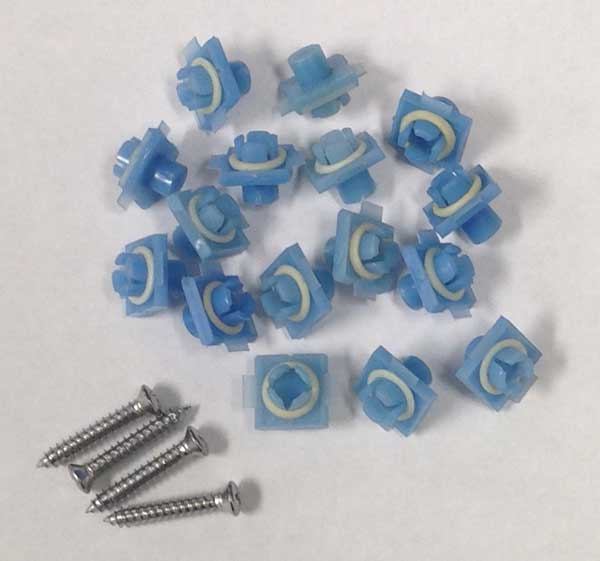 Door Seal Weatherstrip Clips A B C E Body Fits Chrysler Dodge Plymouth